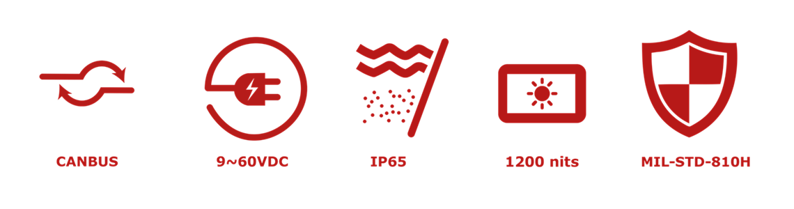 Ruggon VULCAN 10A - 10.4” Android tabanlı AI destekli araca monte bilgisayar özellikleri