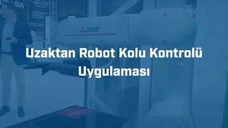 Uzaktan robot kolu kontrolü uygulaması
