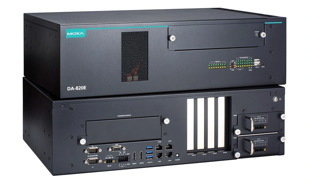 Moxa DA-820R 3U Rackmount Bilgisayar