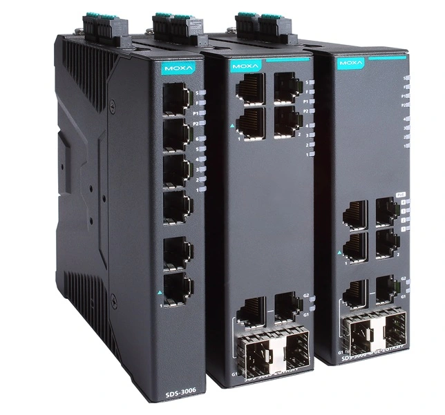 Moxa SDS-3006 Serisi Akıllı Ethernet Switch Görsel 1