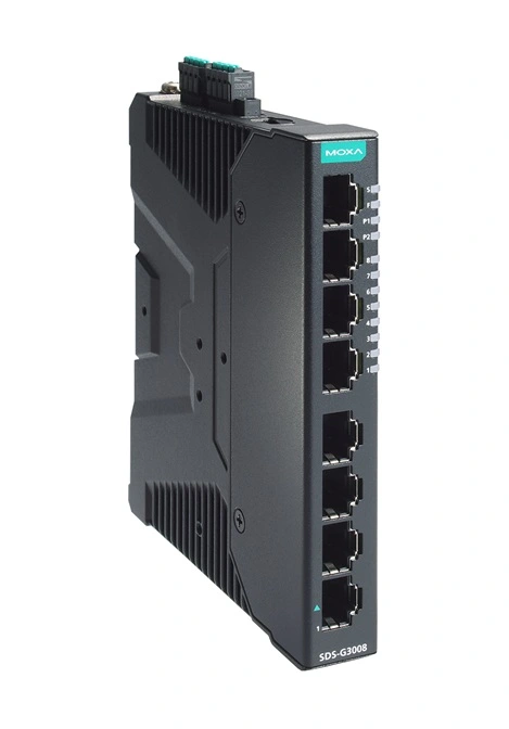 Moxa SDS-G3008 Serisi 2 Moxa SDS-G3008 Serisi Full Gigabit Ethernet Switch